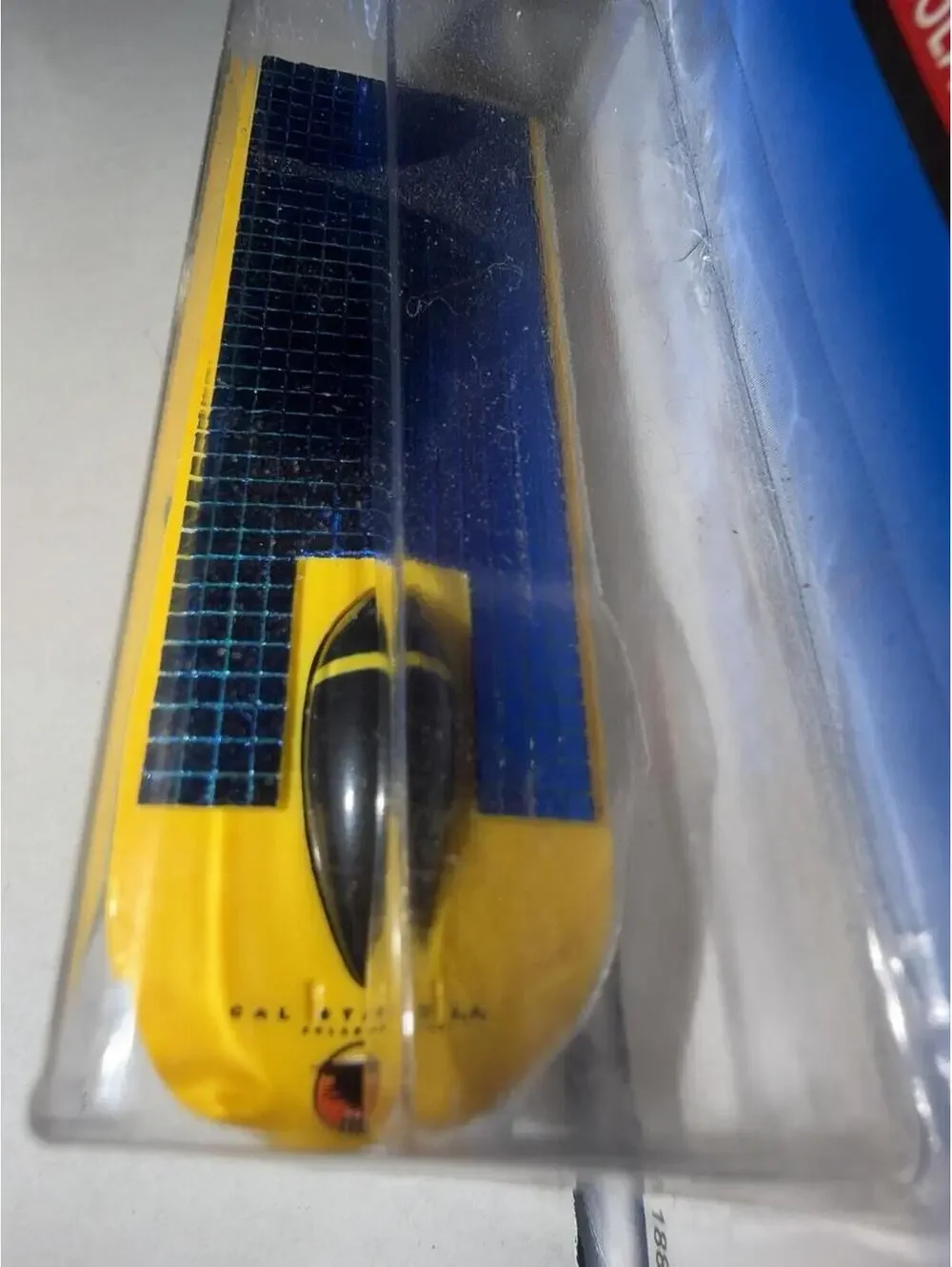 Hot Wheels Error 1998 First Editions Solar Eagle III #23 on '63 T-Bird Card 1:64